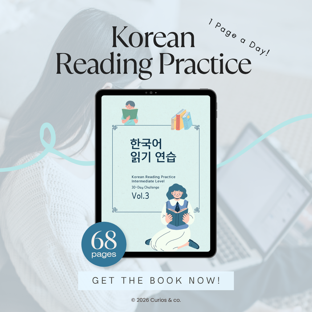 Korean Reading Practice Vol 3: 30-Day Challenge for Intermediate Learners (PDF) + MP3 Files