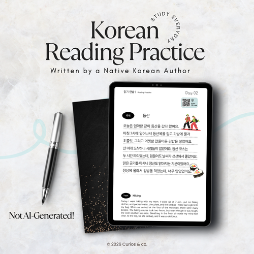 Korean Reading Practice Vol 3: 30-Day Challenge for Intermediate Learners (PDF) + MP3 Files