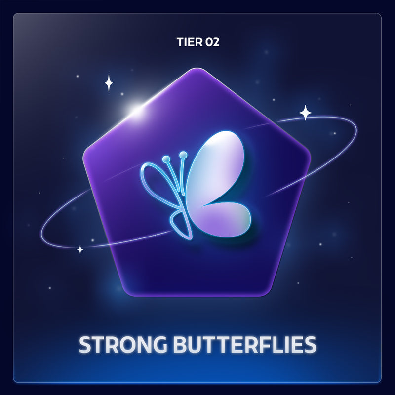 Tier 2 (Strong Butterflies) - 1 Live Class/Week + Korean Language Community Access