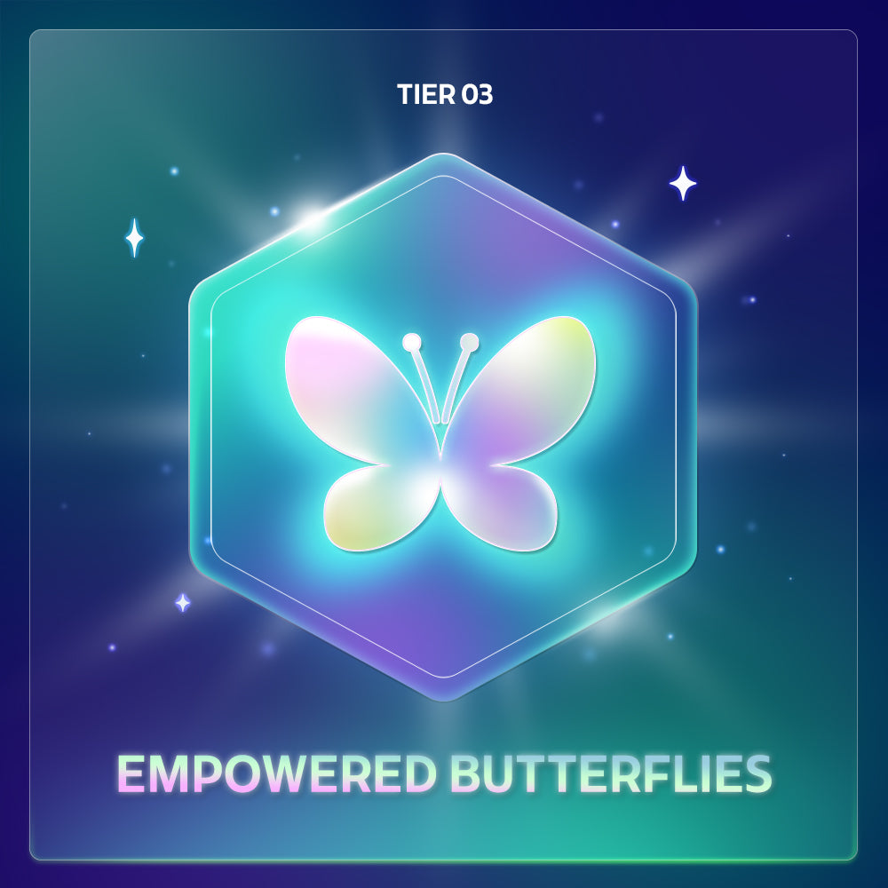 Tier 3 (Empowered Butterflies) - 2 Live Classes/Week + Korean Language Community Access